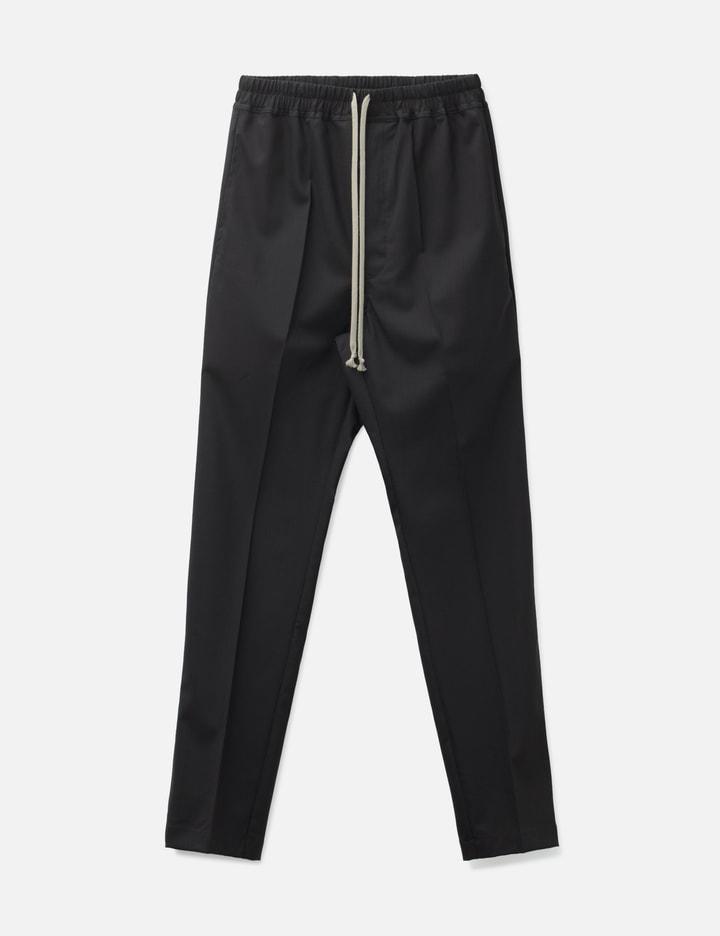 Drawstring Slim Long In Paper Wool by RICK OWENS