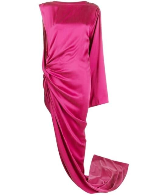 Edfu draped gown by RICK OWENS