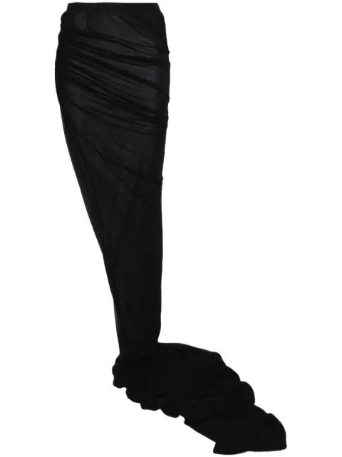 Edfu maxi skirt by RICK OWENS