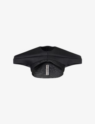 Fender Structured Cropped Woven Jacket by RICK OWENS