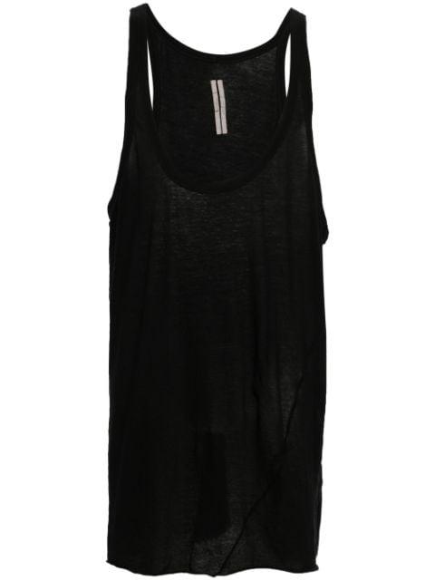 Fog cotton tank top by RICK OWENS