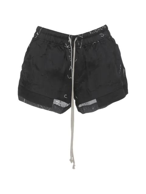 Fog drawstring-waist shorts by RICK OWENS