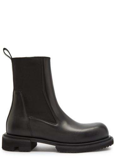 Gabe leather Chelsea boots by RICK OWENS