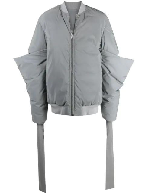 Gauntlet bomber jacket by RICK OWENS