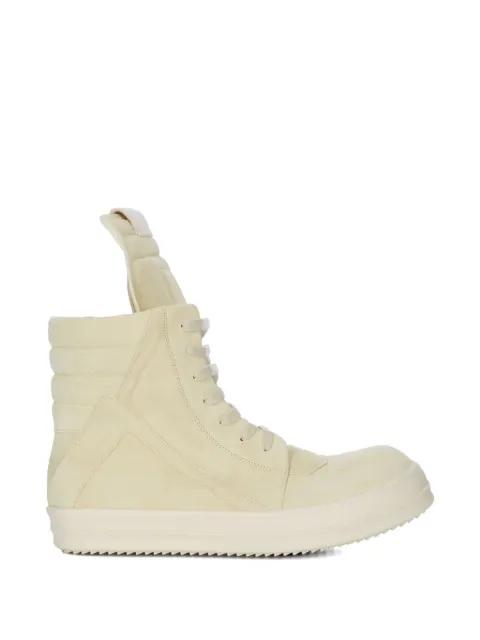 Geobasket zip leather sneakers by RICK OWENS