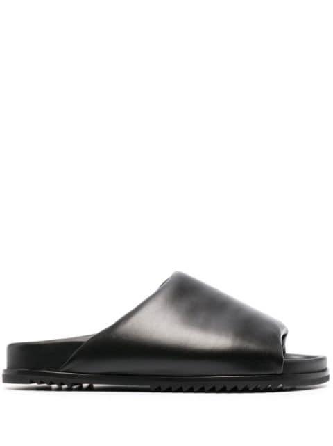 Granolas padded slides by RICK OWENS