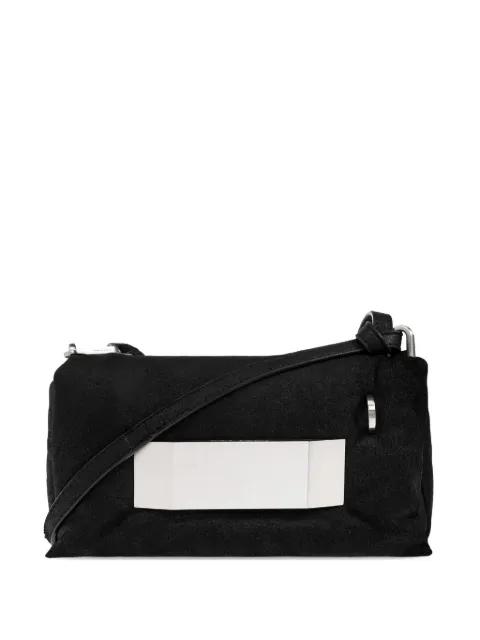 Griffin panelled leather shoulder bag by RICK OWENS