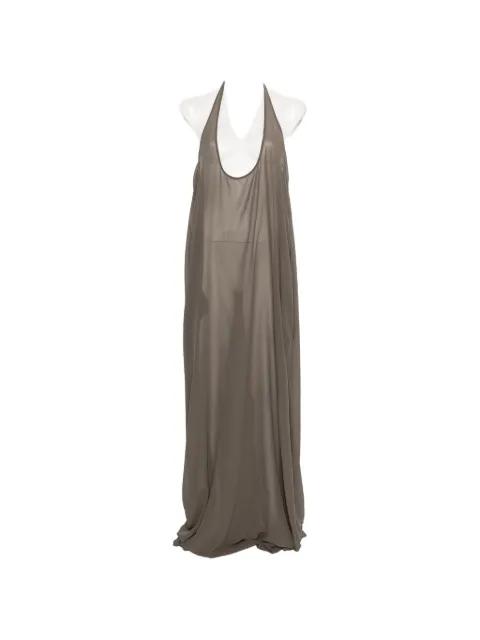Haltar sleeveless maxi dress by RICK OWENS