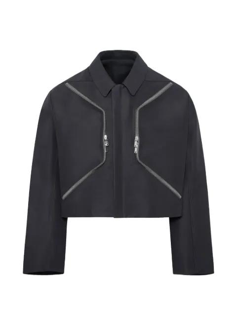 Heizer zip-detail jacket by RICK OWENS