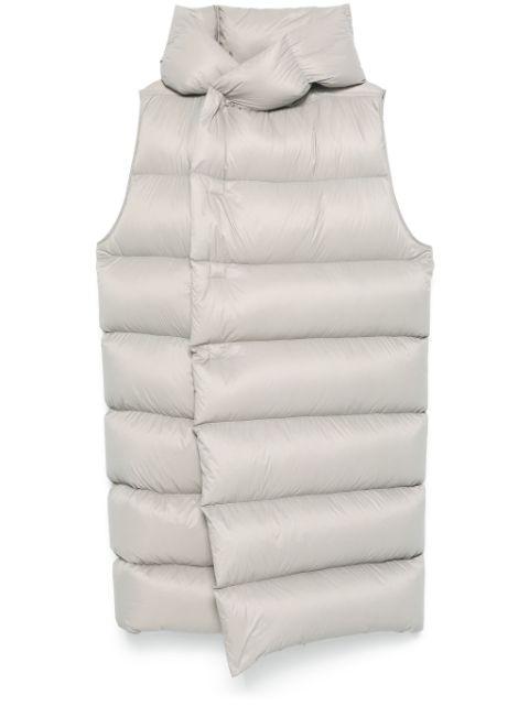 Hooded Liner coat by RICK OWENS