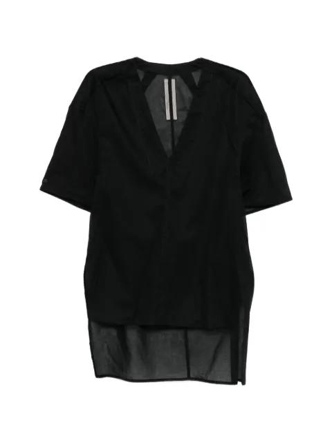 Island V-neck short-sleeve top by RICK OWENS