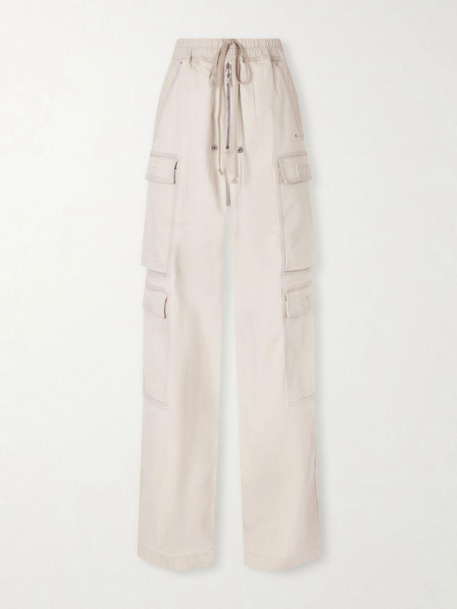 Jumbo Belas cotton-blend wide-leg cargo pants by RICK OWENS