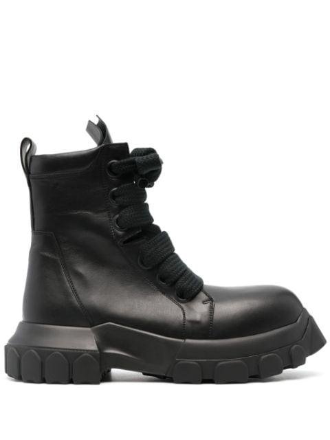 Jumbo Bozo ankle boots by RICK OWENS