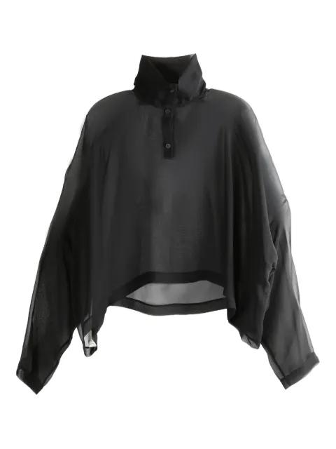 Jumbo Tabard sheer blouse by RICK OWENS