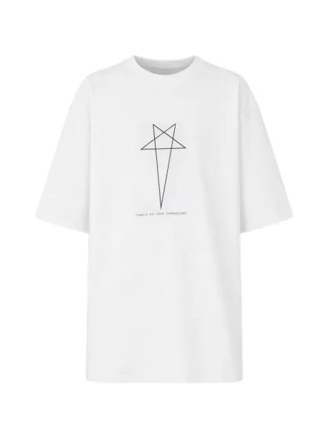 Jumbo crew-neck T-shirt by RICK OWENS