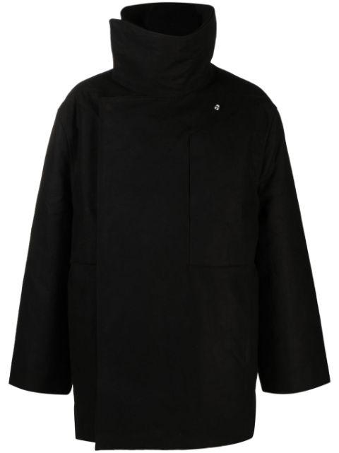 Jumbo funnel-neck down coat by RICK OWENS