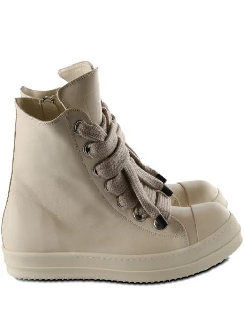 Jumbolace high-top sneakers by RICK OWENS