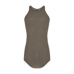 Knit top rib tank by RICK OWENS