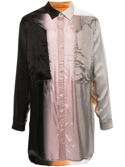 Larry Fogpocket ombré shirt by RICK OWENS