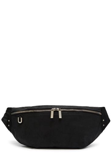 Leather bumbag by RICK OWENS