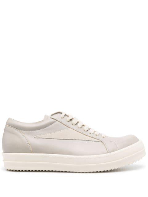 Lido Vintage leather sneakers by RICK OWENS