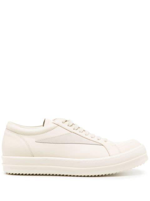 Lido Vintage leather sneakers by RICK OWENS