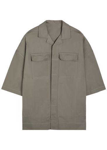 Magnum Tommy oversized stretch-cotton poplin shirt by RICK OWENS