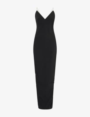 Maillot V-Neck Woven Gown by RICK OWENS