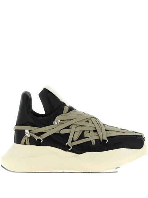 Megalace Geth Runner lace-up sneakers by RICK OWENS