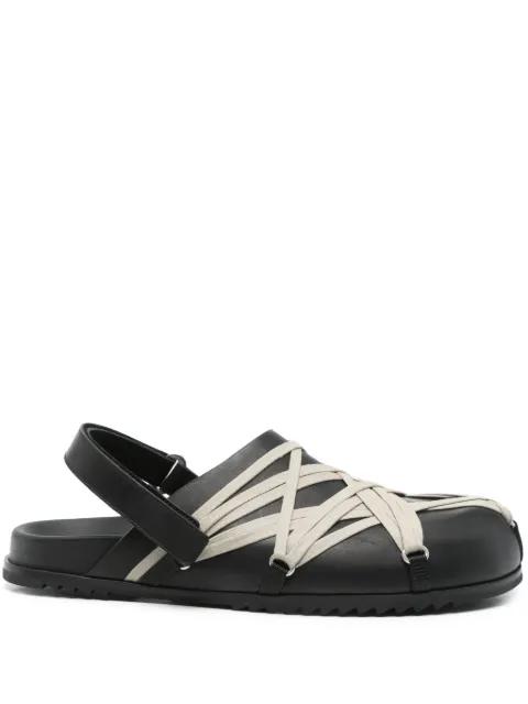 Megalaced sandals by RICK OWENS