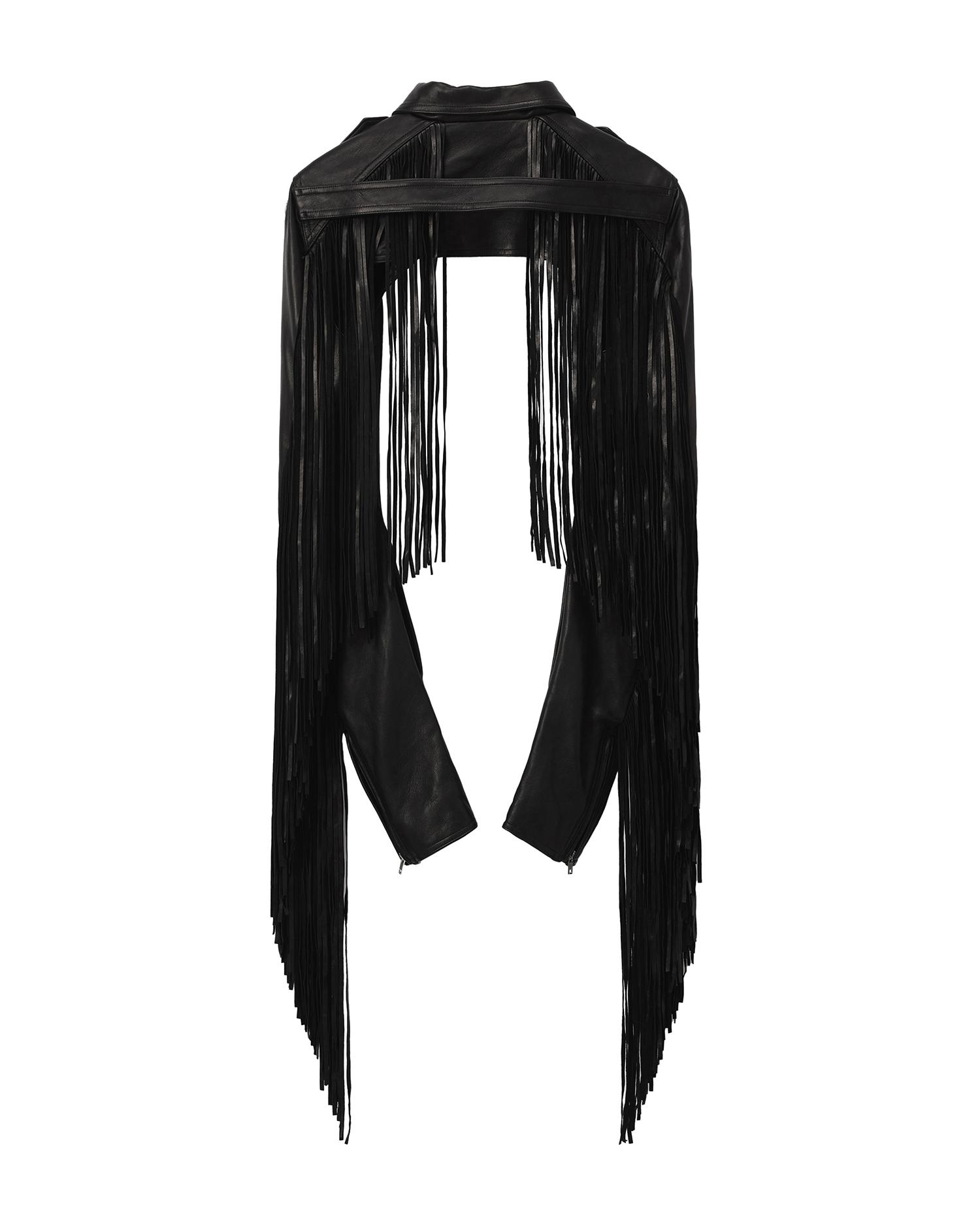 Microbiker jacket by RICK OWENS