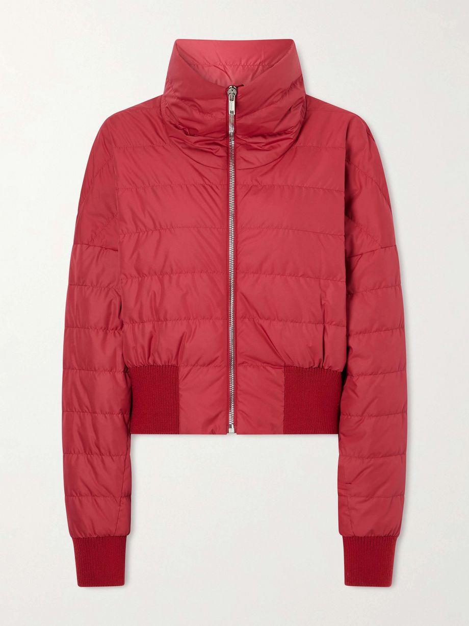 + Moncler appliquéd quilted shell down jacket by RICK OWENS