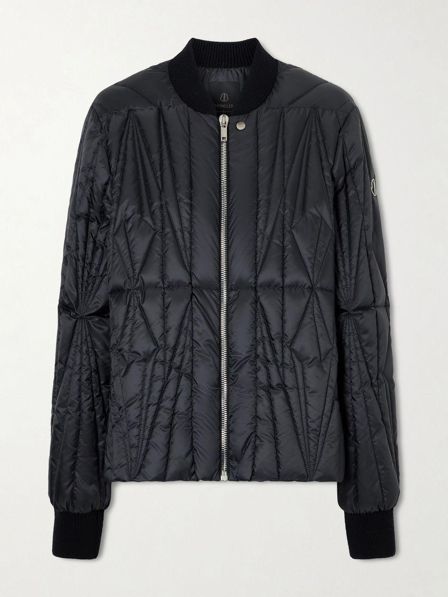 + Moncler quilted shell down jacket by RICK OWENS
