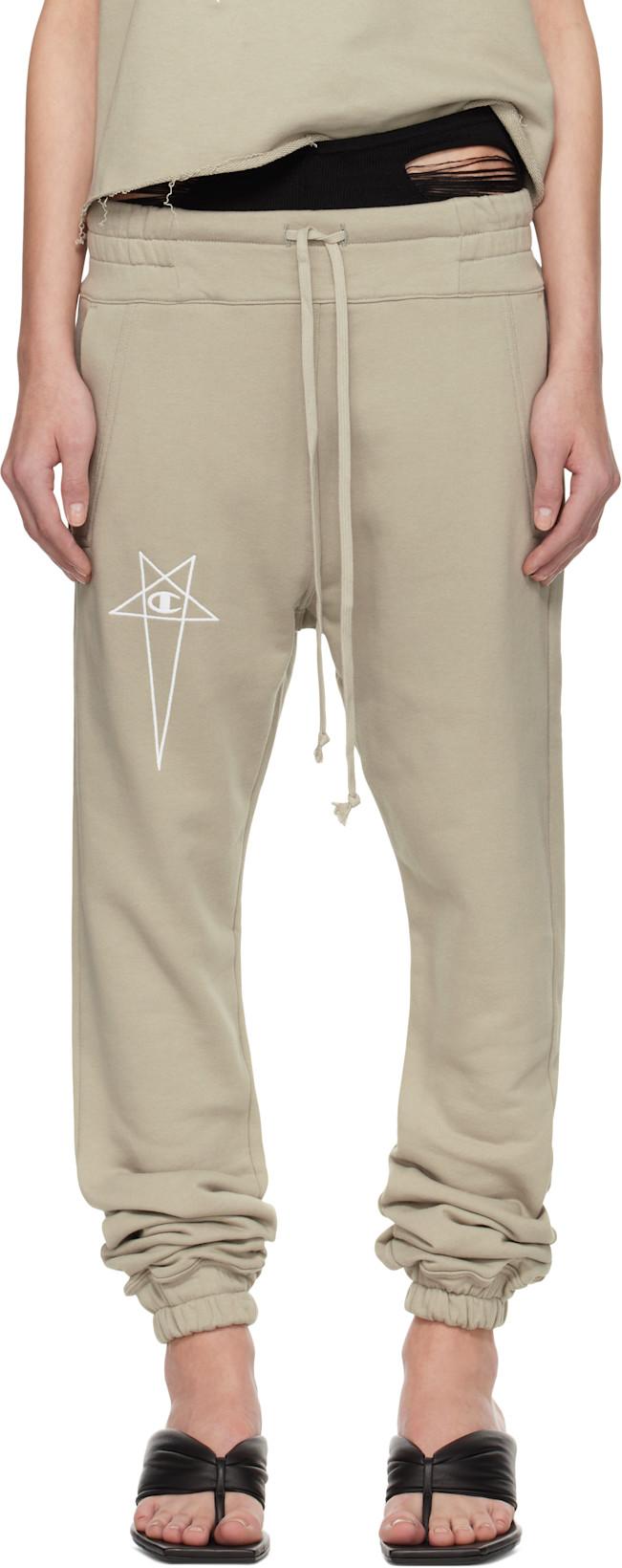 Off-White Champion Edition Joggers Sweatpants by RICK OWENS
