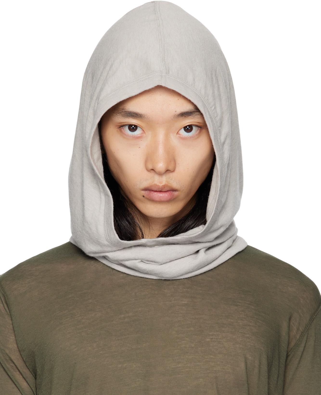 Off-White Concordians Knit Hood by RICK OWENS