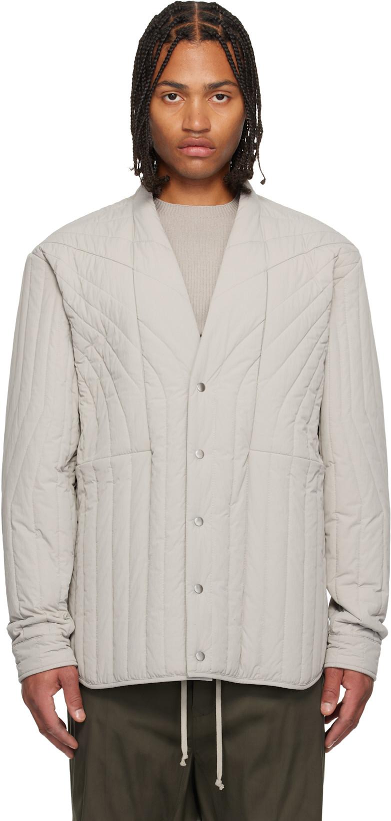 Off-White Concordians LS Quilted Liner Down Jacket by RICK OWENS