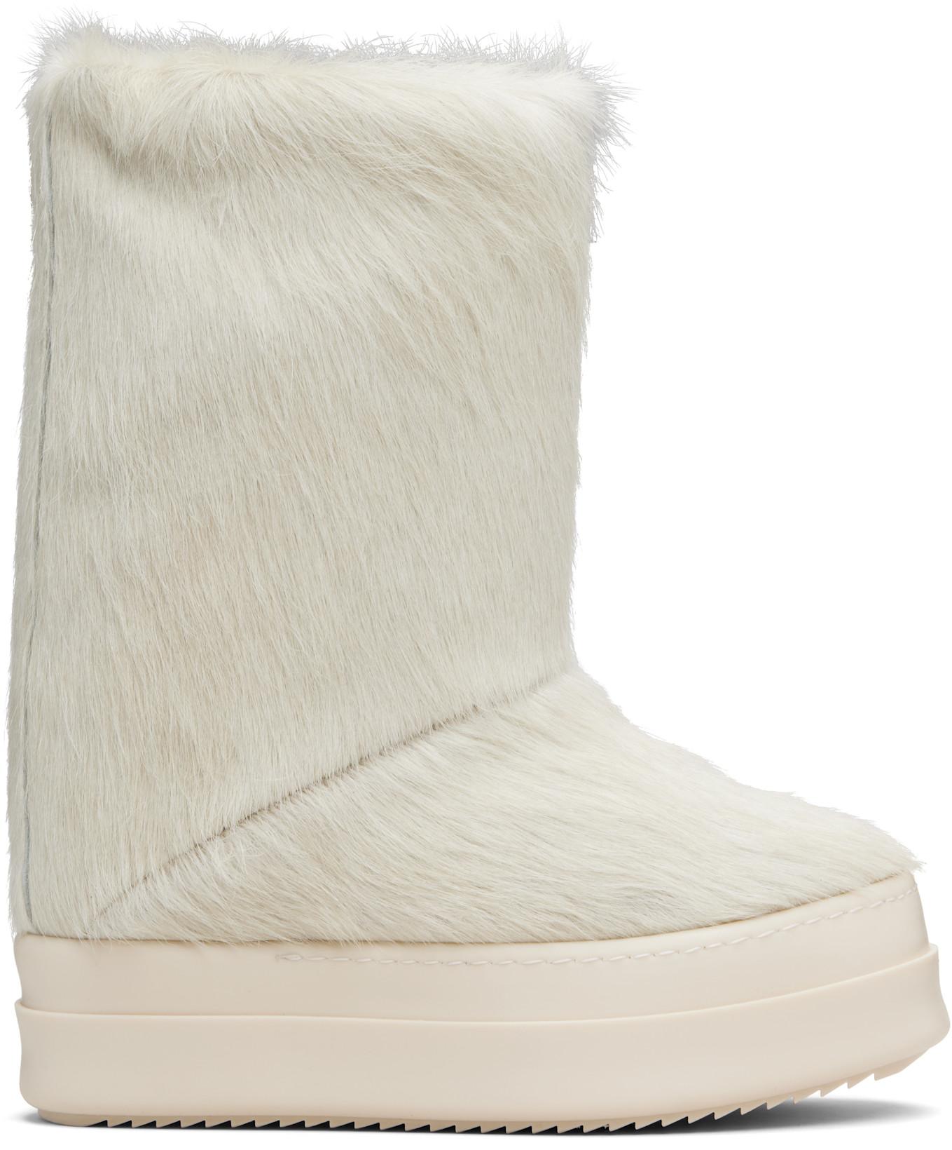 Off-White Concordians Mega Bumper Lunar Boots by RICK OWENS