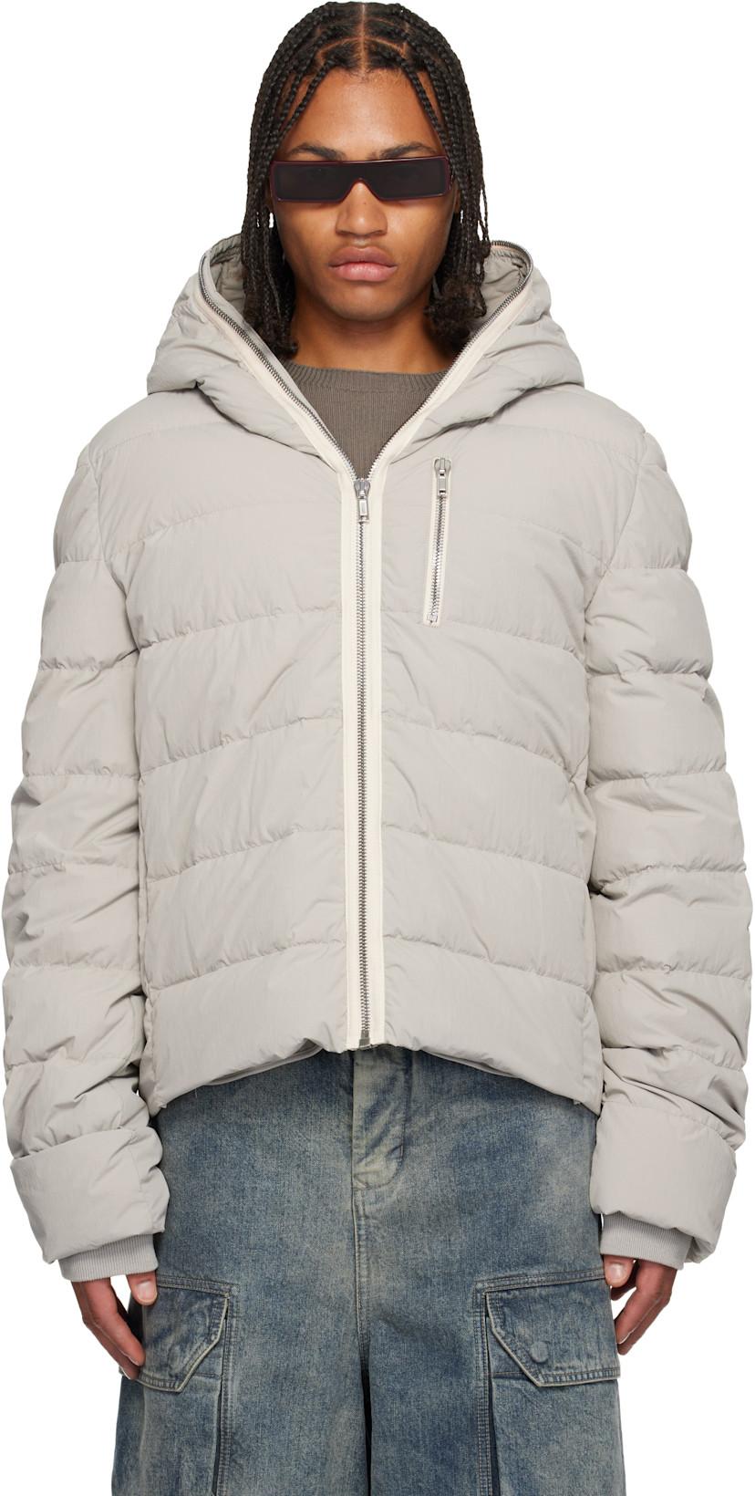 Off-White Concordians Quilted Down Jacket by RICK OWENS