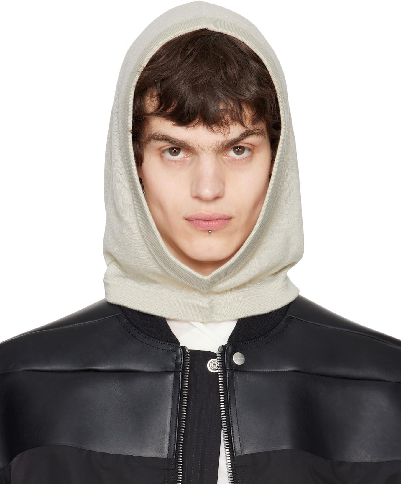 Off-White Hollywood Cashmere Hood by RICK OWENS