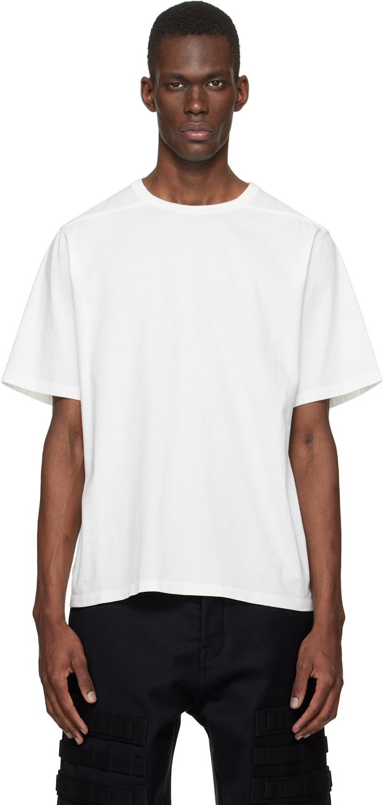 Off-White Temple Brad T-shirt by RICK OWENS