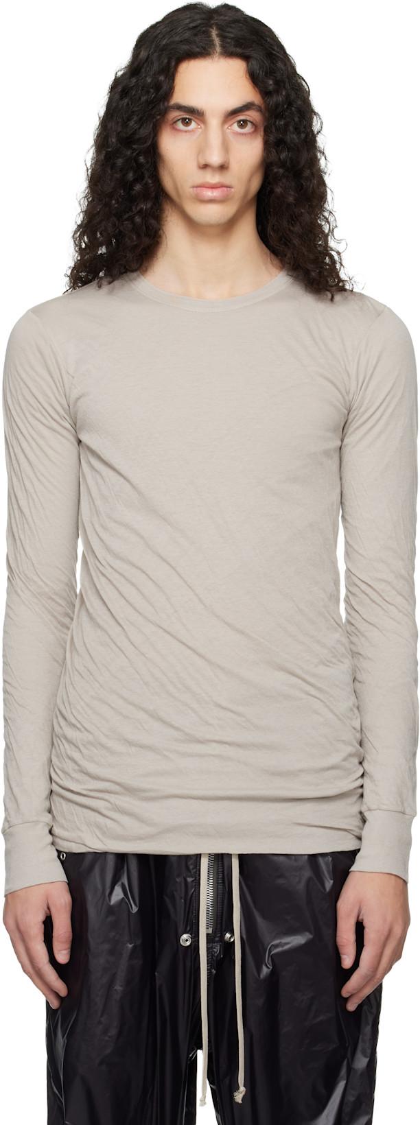 Off-White Temple Double LS T-shirt by RICK OWENS