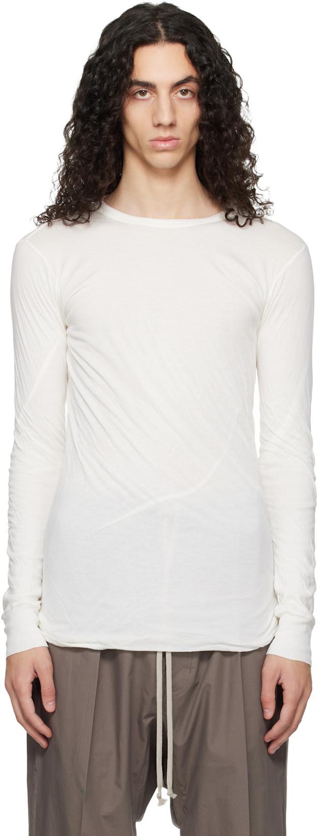Off-White Temple Double LS T-shirt by RICK OWENS