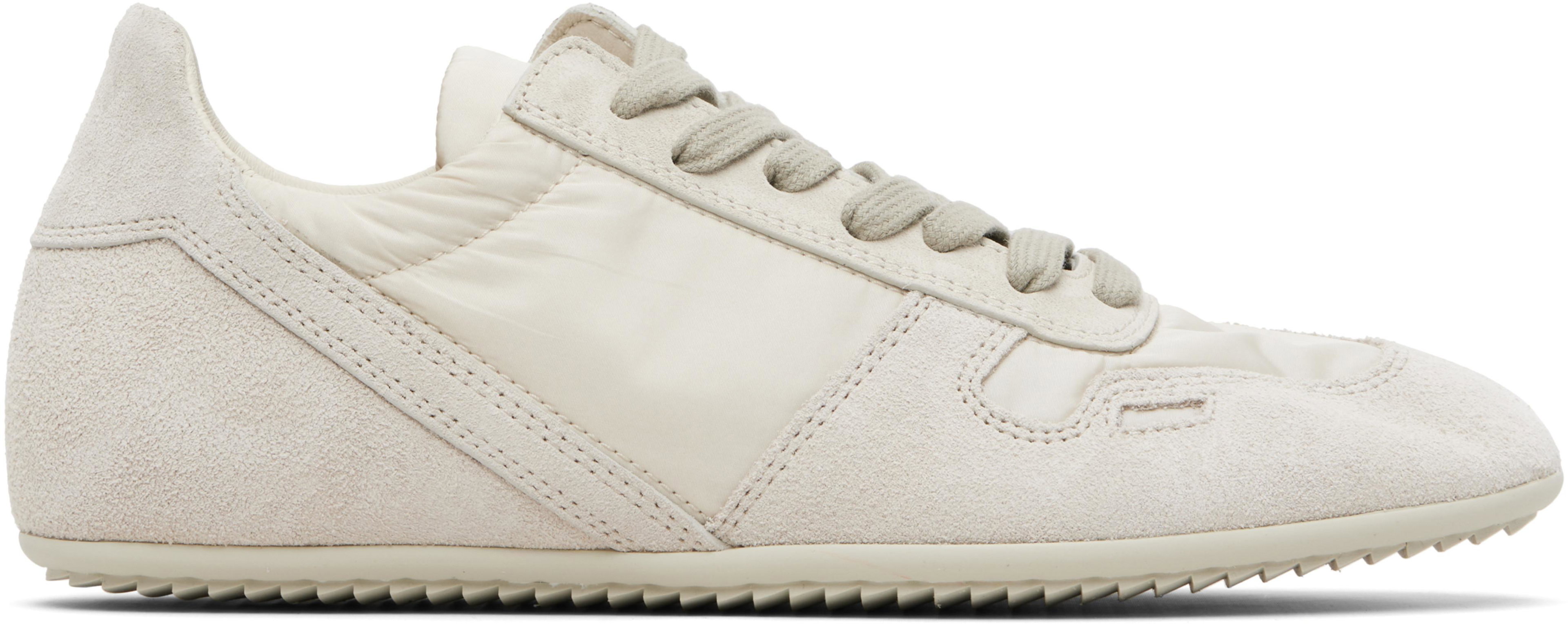Off-White Temple Minimal Sneakers by RICK OWENS