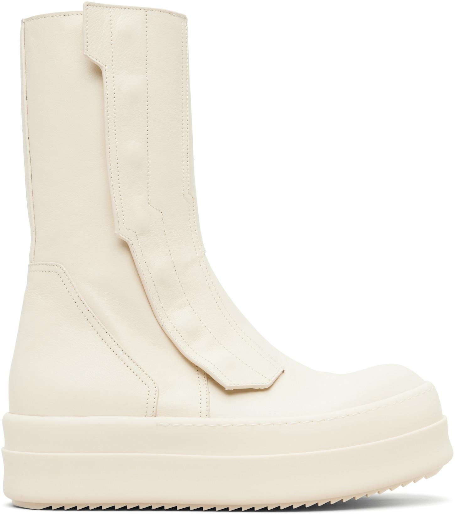 Off-White Temple Moto Turbogeo Sneakers by RICK OWENS
