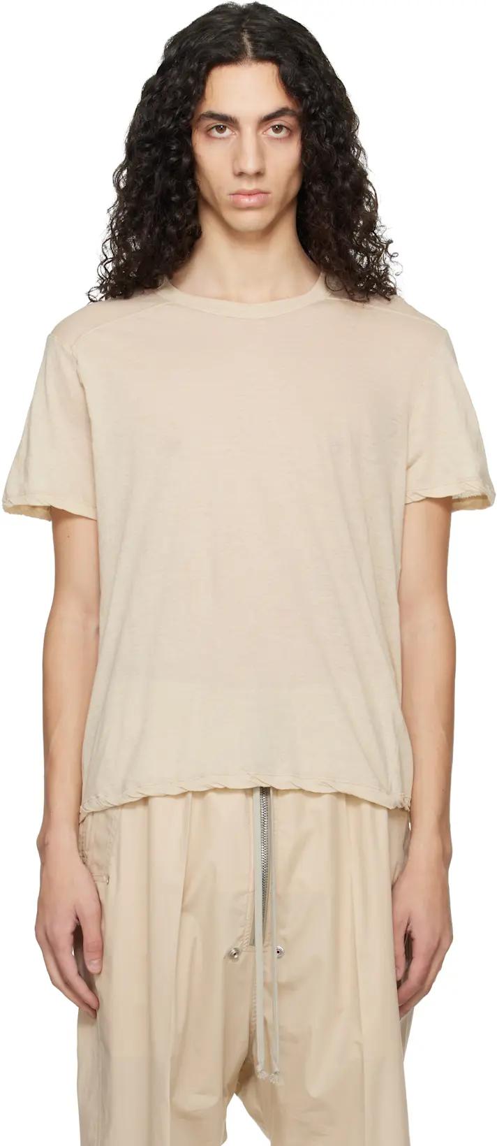 Off-White Temple Short Level T-shirt by RICK OWENS