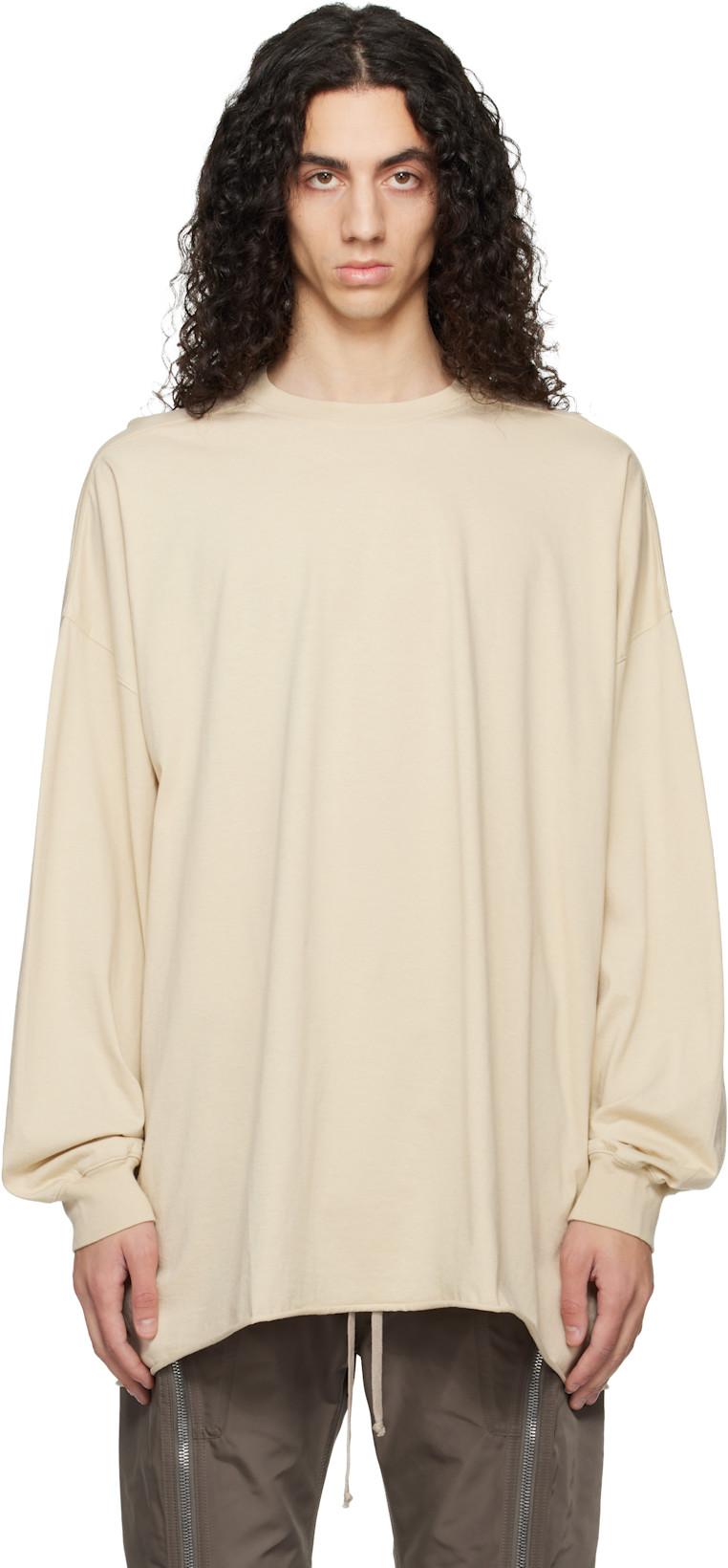 Off-White Temple Tommy LS T-shirt by RICK OWENS
