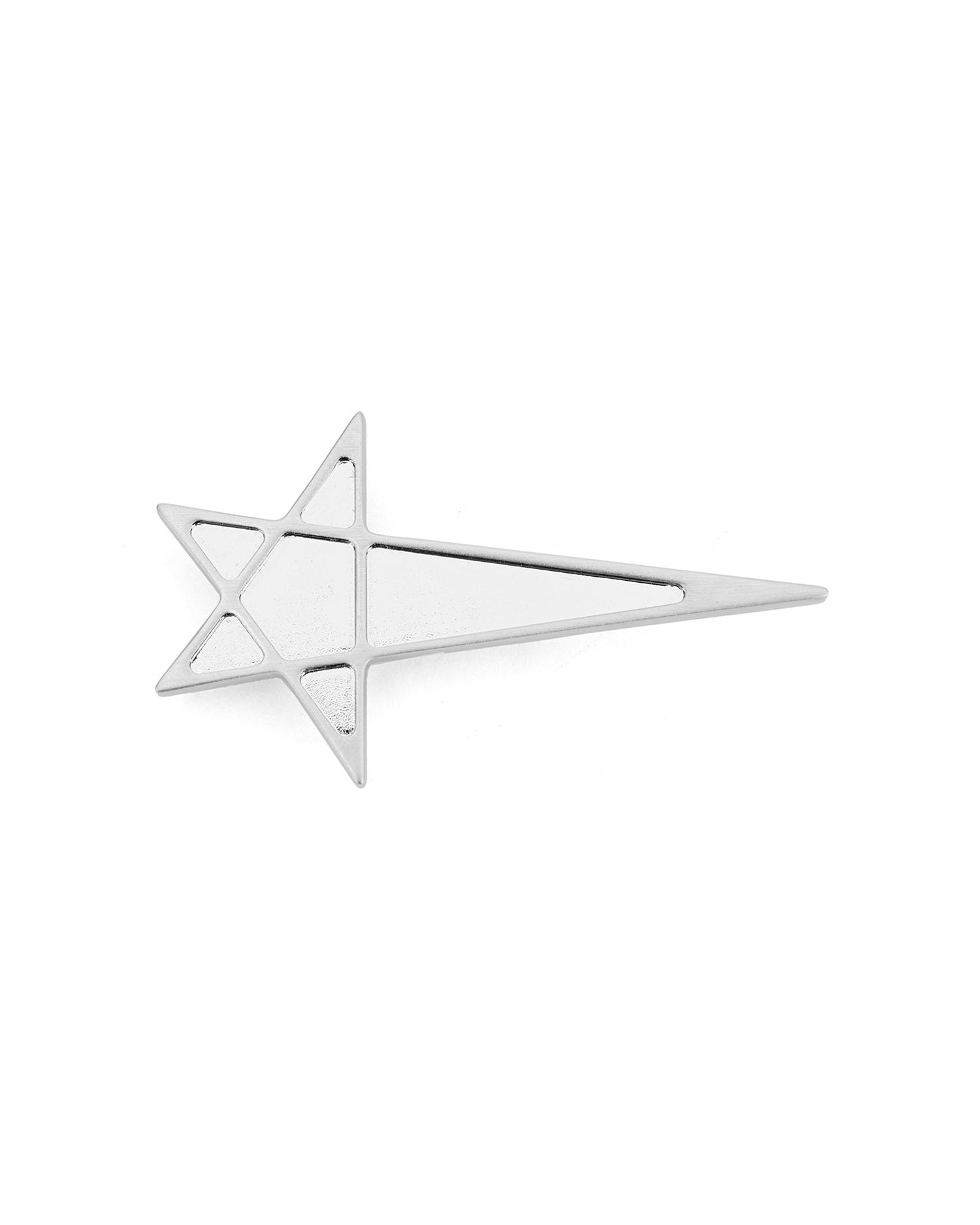 Pentagram lapel pin by RICK OWENS