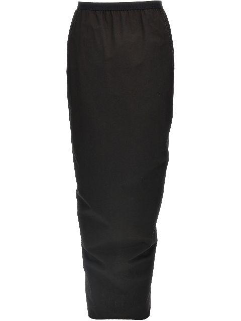 Pillar maxi skirt by RICK OWENS