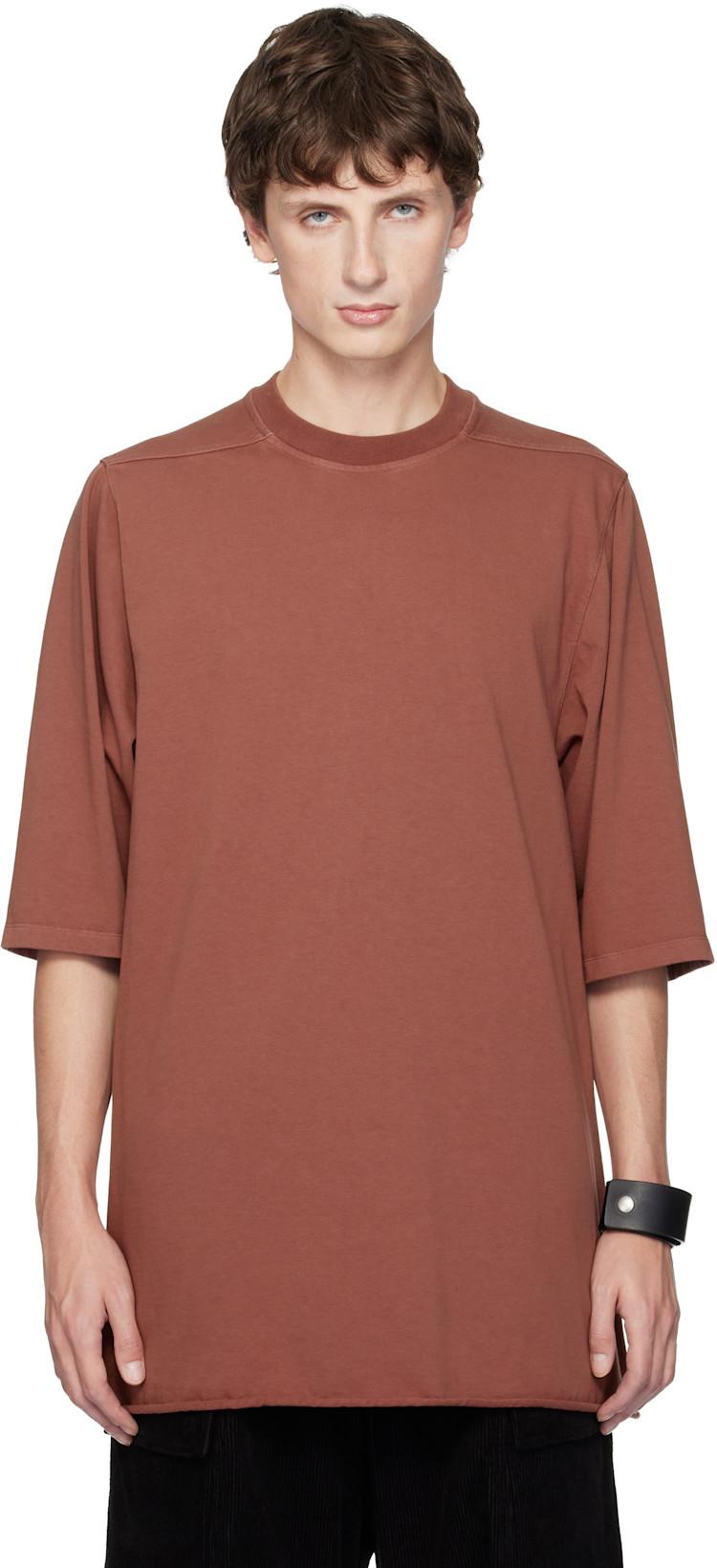 Pink Concordians Jumbo SS T-shirt by RICK OWENS