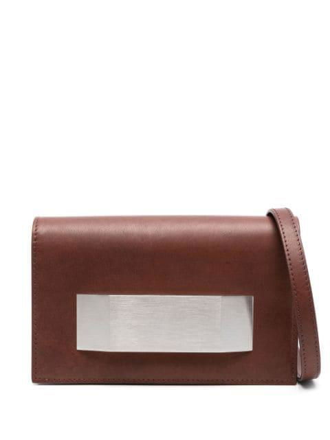 Porteville leather clutch by RICK OWENS